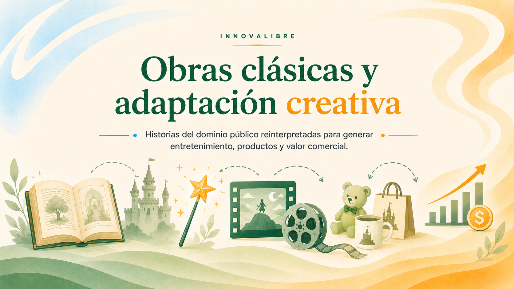 Representación conceptual de cuentos clásicos adaptados a la industria audiovisual